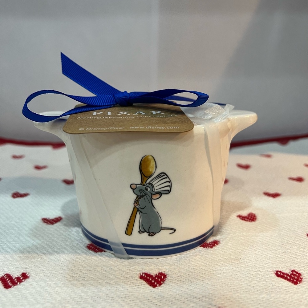 NWT Limited Edition Disney/Pixar x Rae Dunn Remy Measuring Cups